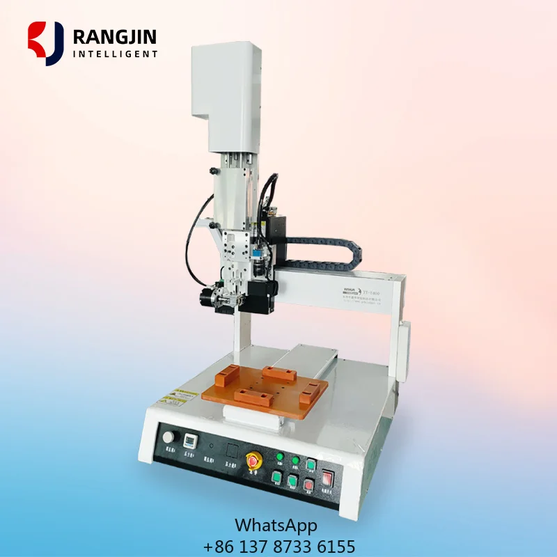 Desktop Small Size 4 Axis High Precision Automatic Glue Dispensing Robot LCD SMD Components Hot Melt Epoxy Resin AB 1 Year