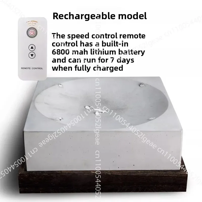 Instalación de arte que fluye de gota de rocío de agua, artefacto de gato, adorno de característica de agua corriente Zen en la recepción del hotel