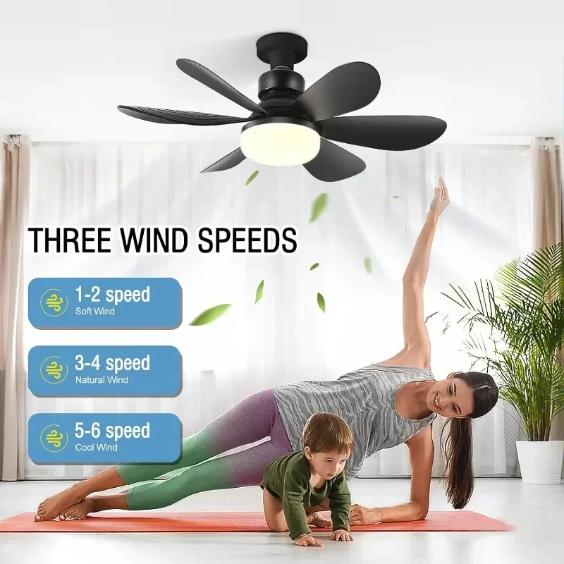

Ceiling Fan with Light 20.5in Screw Ceiling Fans with Lights Small Ceiling Fan with Remote LED Mini Ceiling Fans for Bedroom