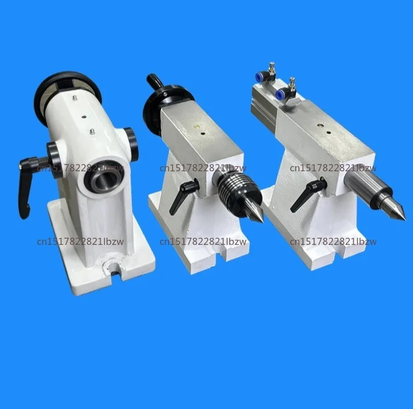 Suitable for Machining center four axis manual  135 indexing head tailstock 160 pneumatic hydraulic ejector pin 210