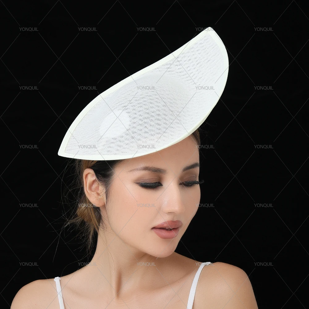 2026 neue 32 * 21 CM Zylinder Frauen Party Derby Cocktail Damen Chapeau Kappe Braut Hochzeit Basis Fascinator DIY Haar Zubehör – Detail 11