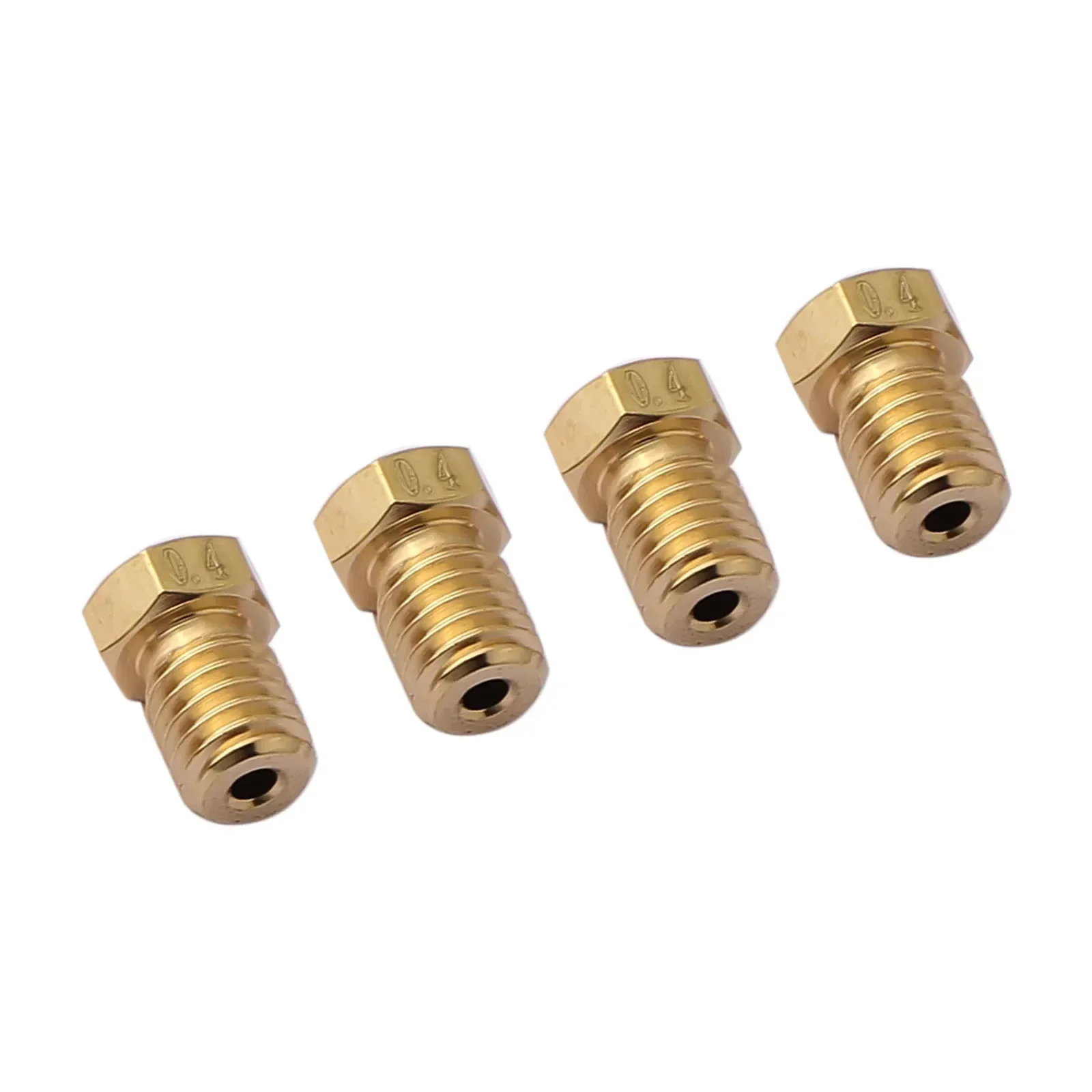 

Nozzle Extruder Nozzle 0.4mm 1 Set 1.75mm Filament Brass For 3D Printer For I3 /-S Tool New