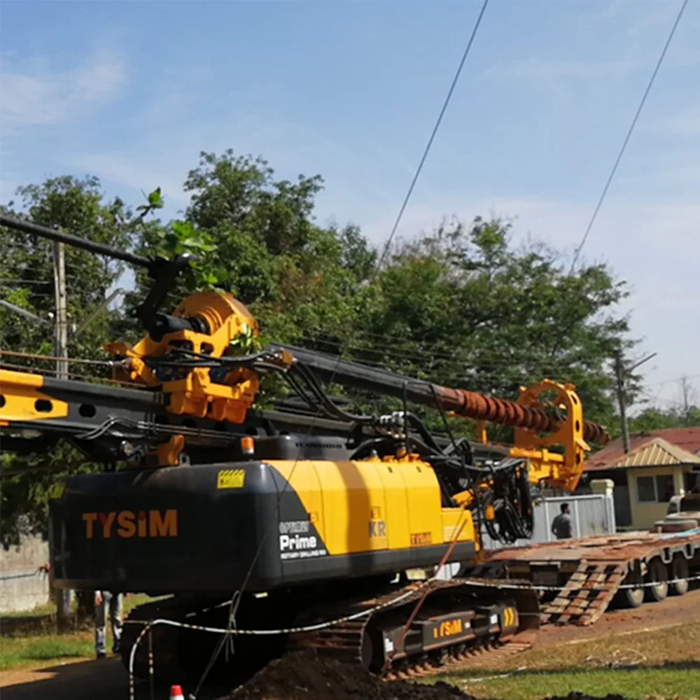 YG High Operating Efficiency Construction Works Hydraulic Driving Cfa Piling Rig for Sale