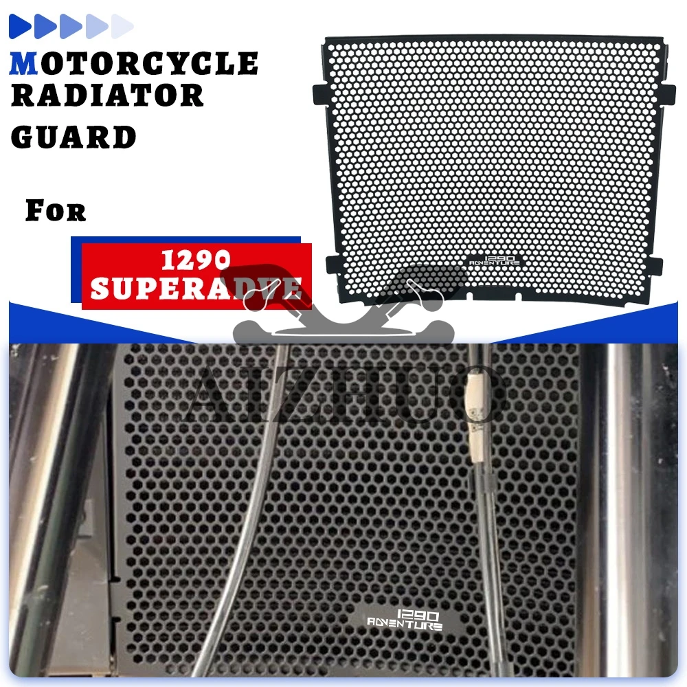 

For 1290 Super Adventure R/S 1290 SUPER ADVENTURE R S 2017 2018 2019 2020 Moto Radiator Grille Guard Cover Protector Accessories