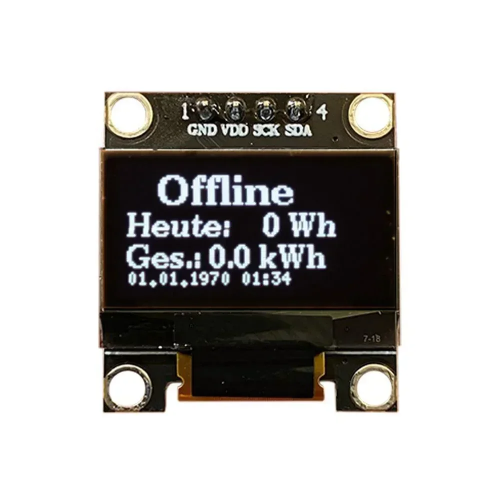 Streamlined Integration OpenDTU For DIY Kit Plug And Play With Display And NRF24L01 Antenne