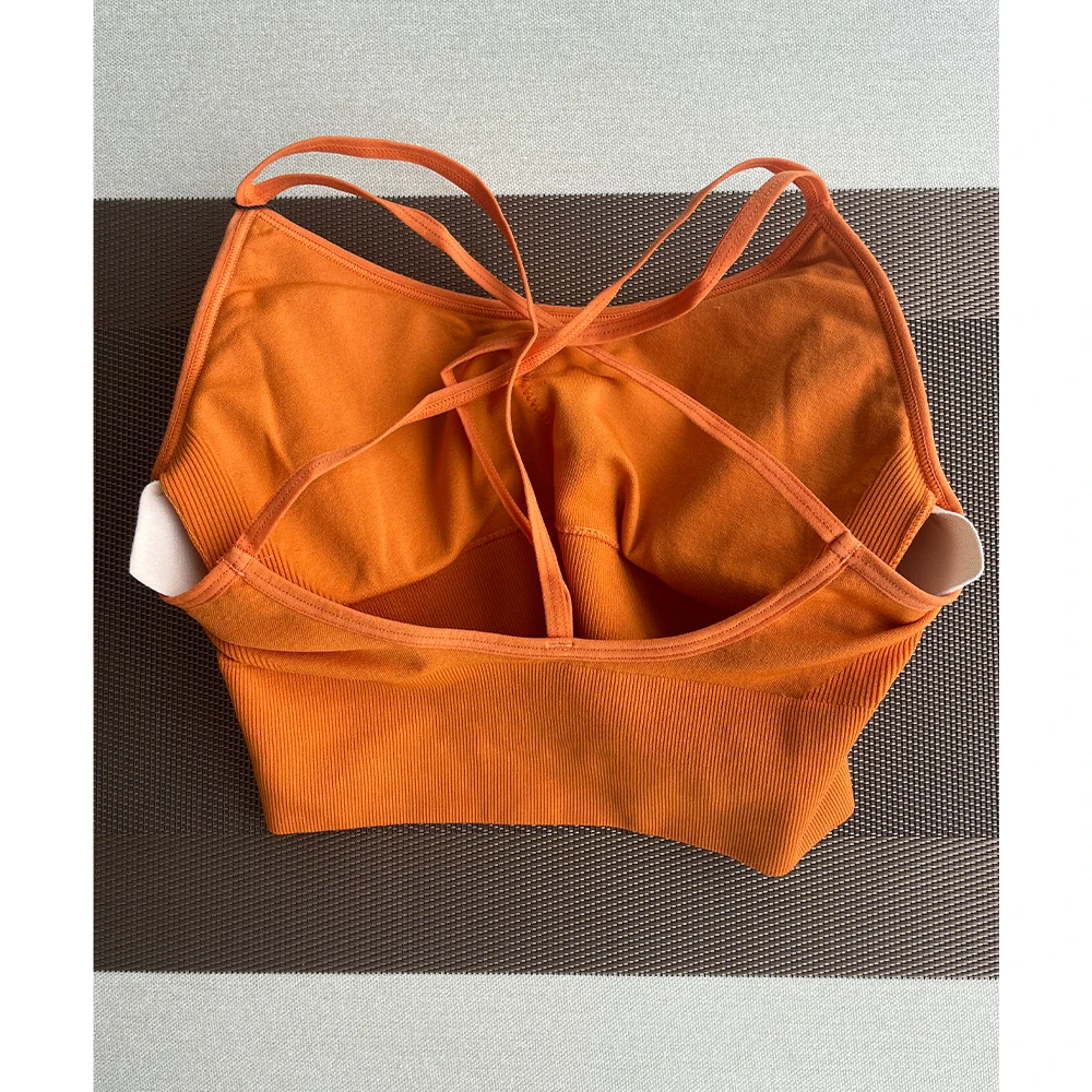 Nvgtn Liền Mạch Phát Triển Áo Ngực Đúc Spandex Đầu Người Phụ Nữ Tập Thể Dục Co Giãn Thoáng Khí Nâng Ngực Giải Trí Thể Thao Quần Lót