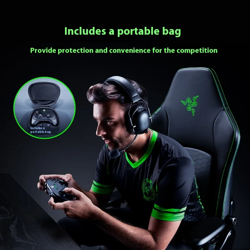 2025 NEW Razer WOLVERINEV3 PRO Version Game Controller 1000HZ Wireless RAZER HYPERSPEED Customized Hall Linear Trigger Gamepad