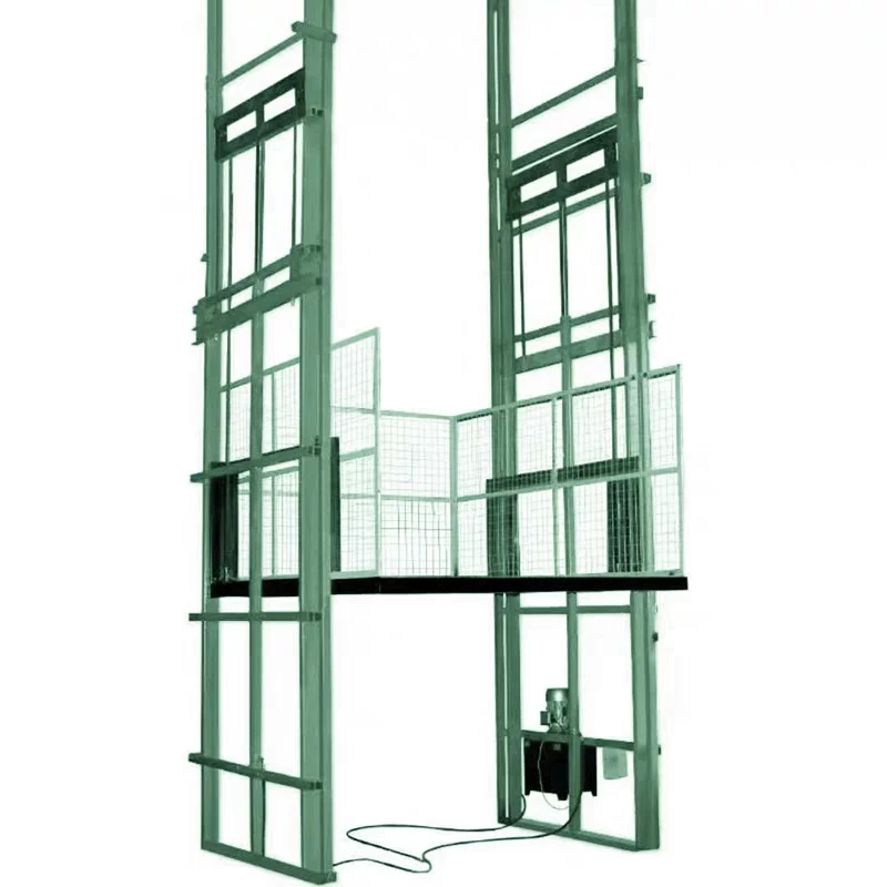 1000kg-5000kg loading dock cargo lift warehouse scissor dock lift hydraulic scissor cargo elevator with CE ISO