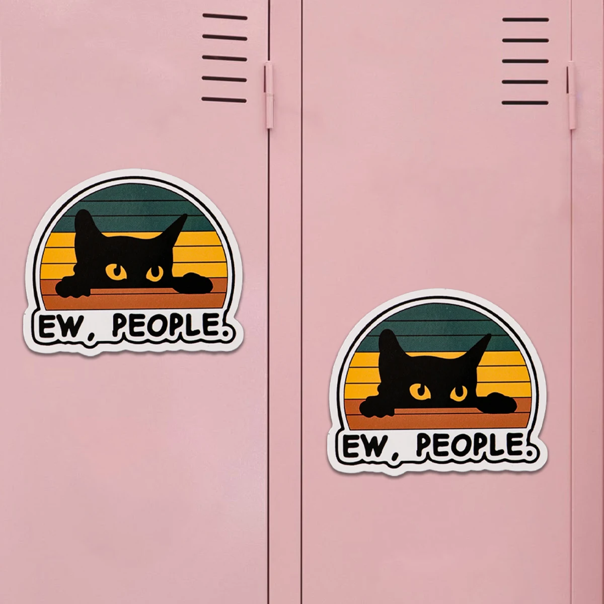 Imanes para nevera gato negro kawaii magnéticos, decoración DIY - imagen 4