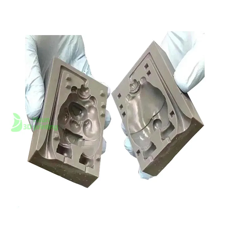 3D Printed Mold Fast Delivery SLA 3D Printing Vacuum Casting Model Mold Cavity Rapid Prototyping