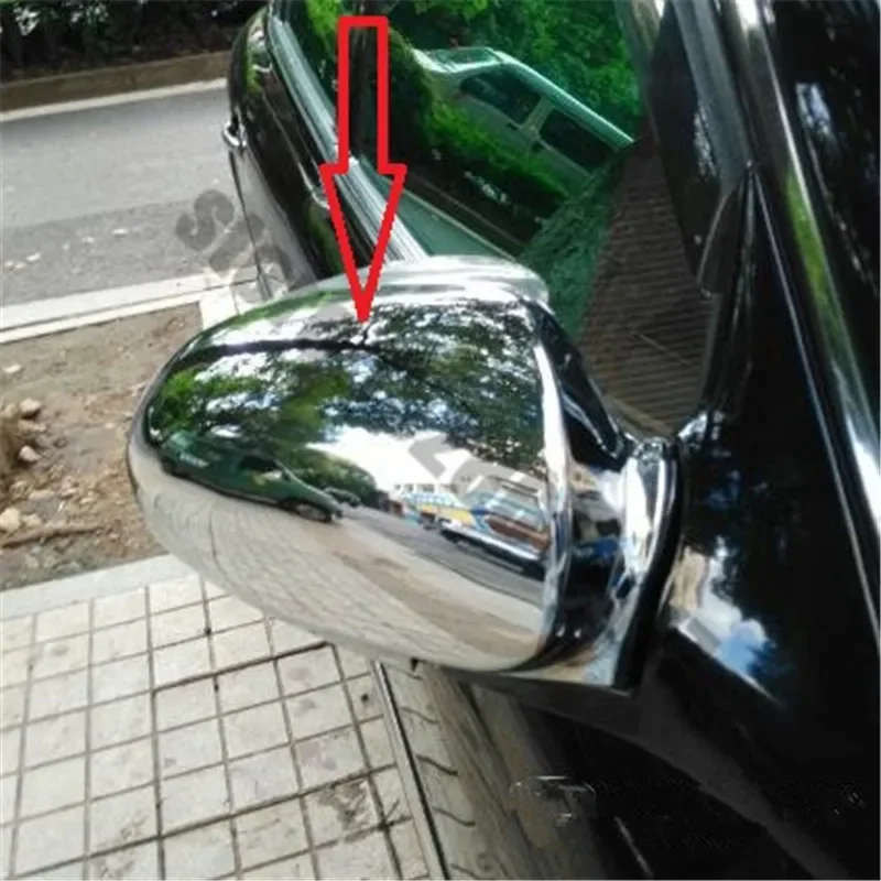 Car Accessories For Hyundai SONATA 2002-2007 ABS Chrome Car Rearview Mirror Decoration /Rearview Mirror Cover Trim Car Styling