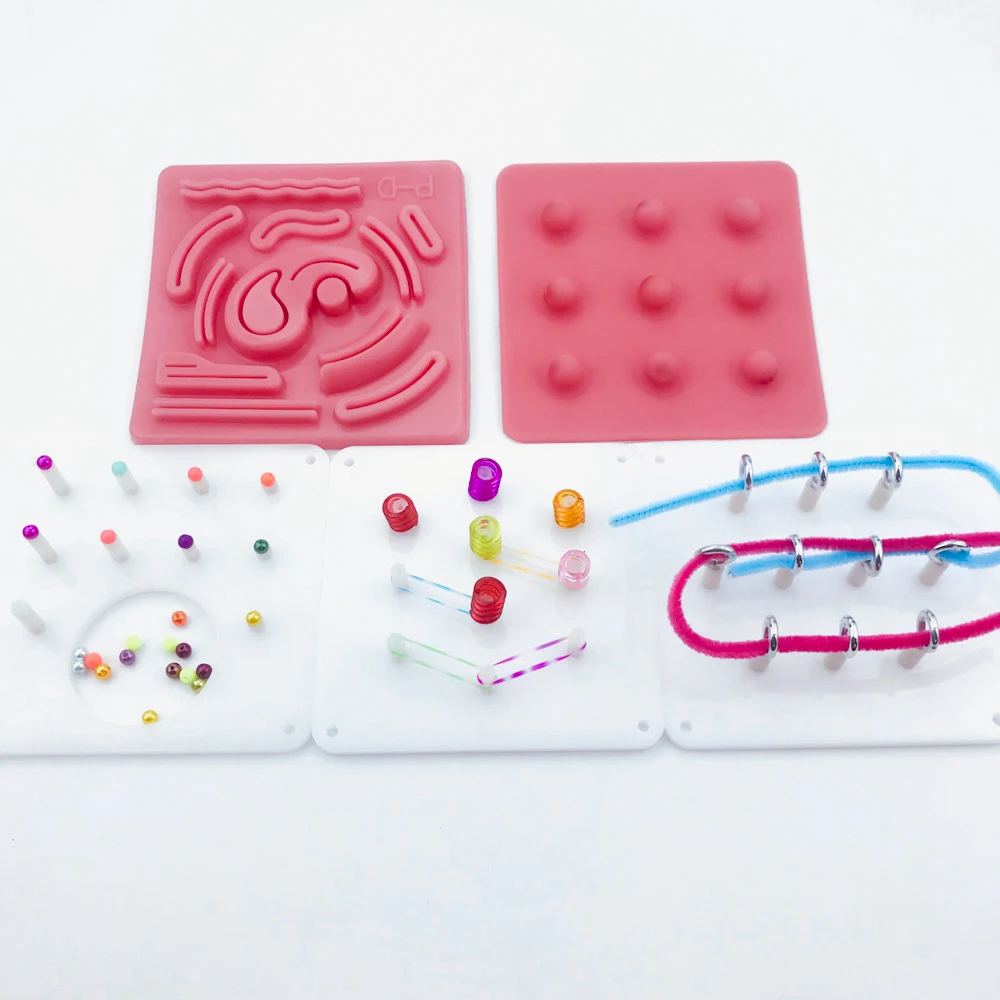 

Laparoscopic Surgery Training Module, Suture, Shear, Peel, Clip, Traction And Perforation Module