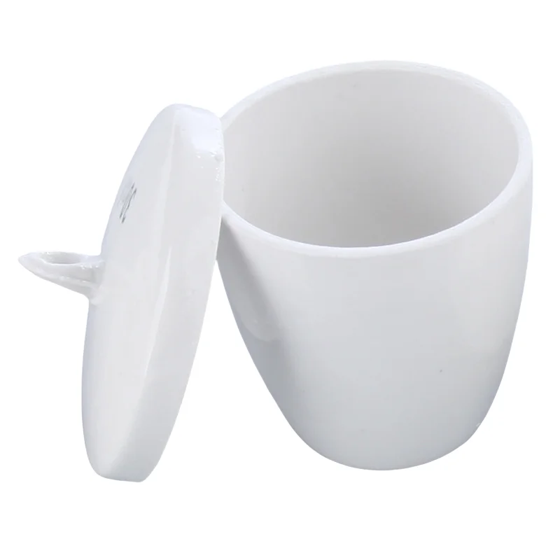 Керамический тигель с крышкой