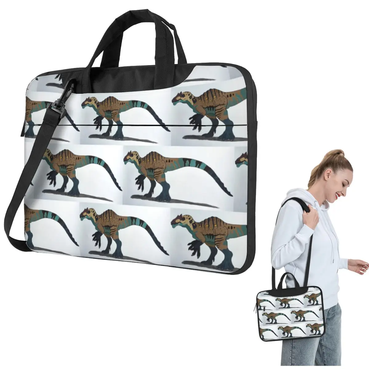 

Dinolike Series Crossbody Laptop Bag Case Computer Bag Resistant Protective Notebook Pouch for Lenovo