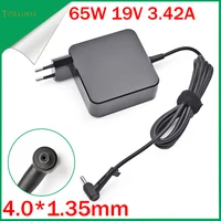 Adaptador de corriente para ordenador portátil Asus Zenbook, cargador de viaje de 19V, 3.42A, 65W, 4,0x1,35mm, UX305CA, UX305C, UX305UA, UX305F