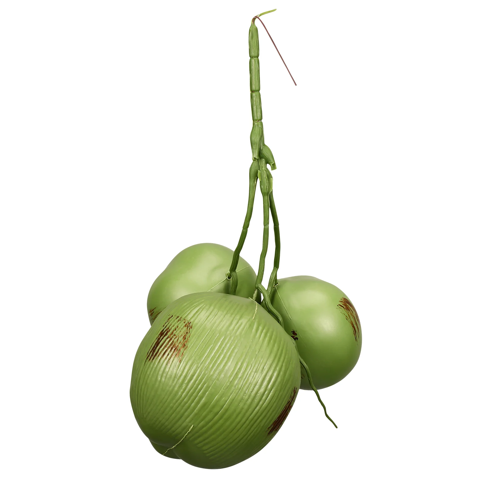 

Artificial Coconut Decor Tropical Fake Green Coconuts Lifelike Fruit Props For Table Hawaiian Party Decoration Photo Prop