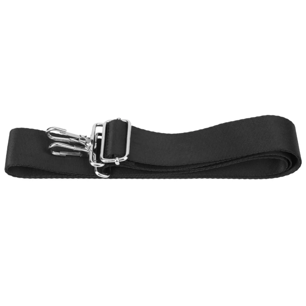 2 Pcs Durable Nylon Replacement Bag Strap Adjustable Black Adjustable Shoulder Strap Crossbody Bag Strap Canvas Bag