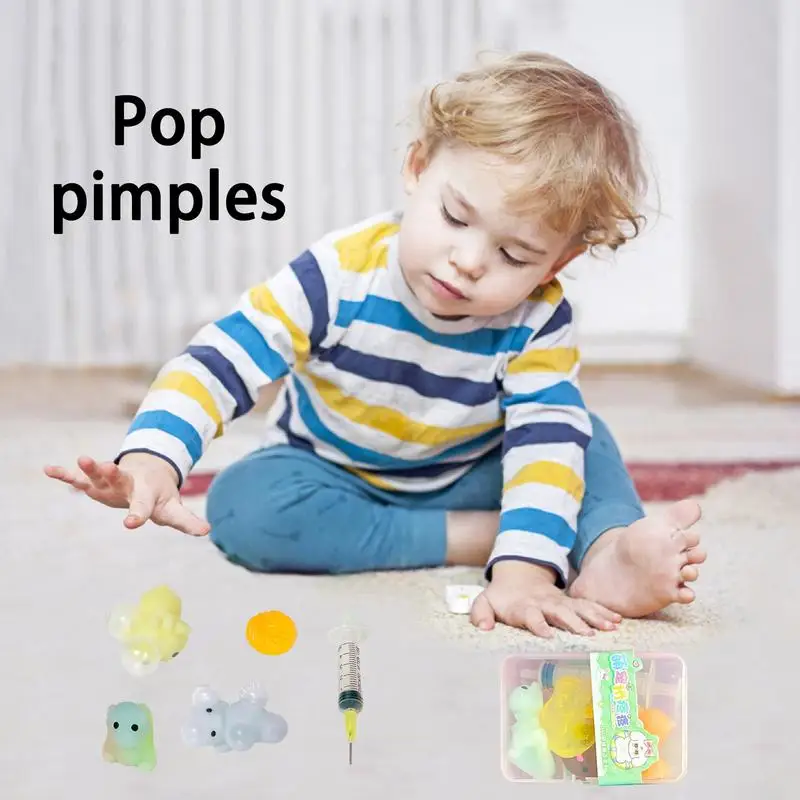 Animal Sensory Toys Animal Pimple Sensory Toys Skin Picking Toy Pimple Squeezing Stocking Stuffers Pimple Popper Toys Kids