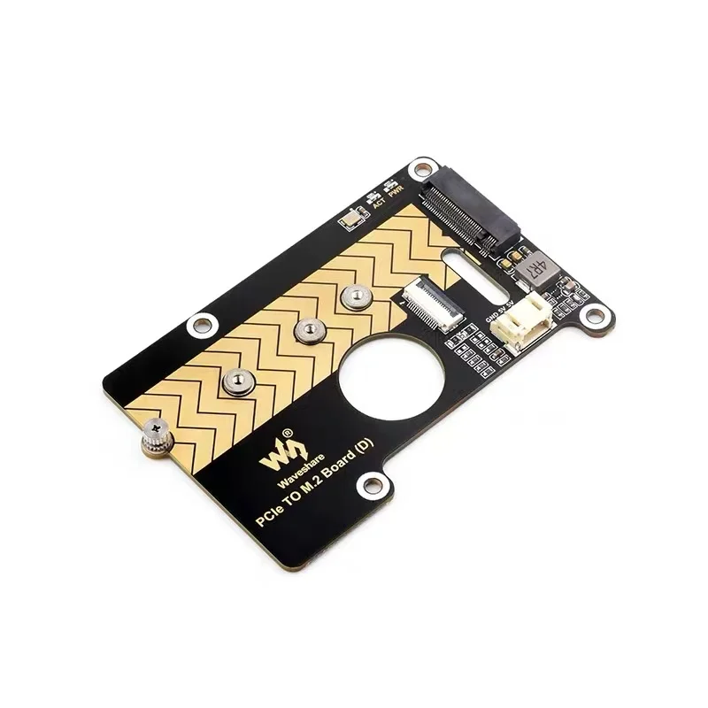 Tarjeta de expansión Raspberry Pi 5 PCIe a M.2 SSD protocolo NVMe transmisión de alta velocidad de 8Gbps