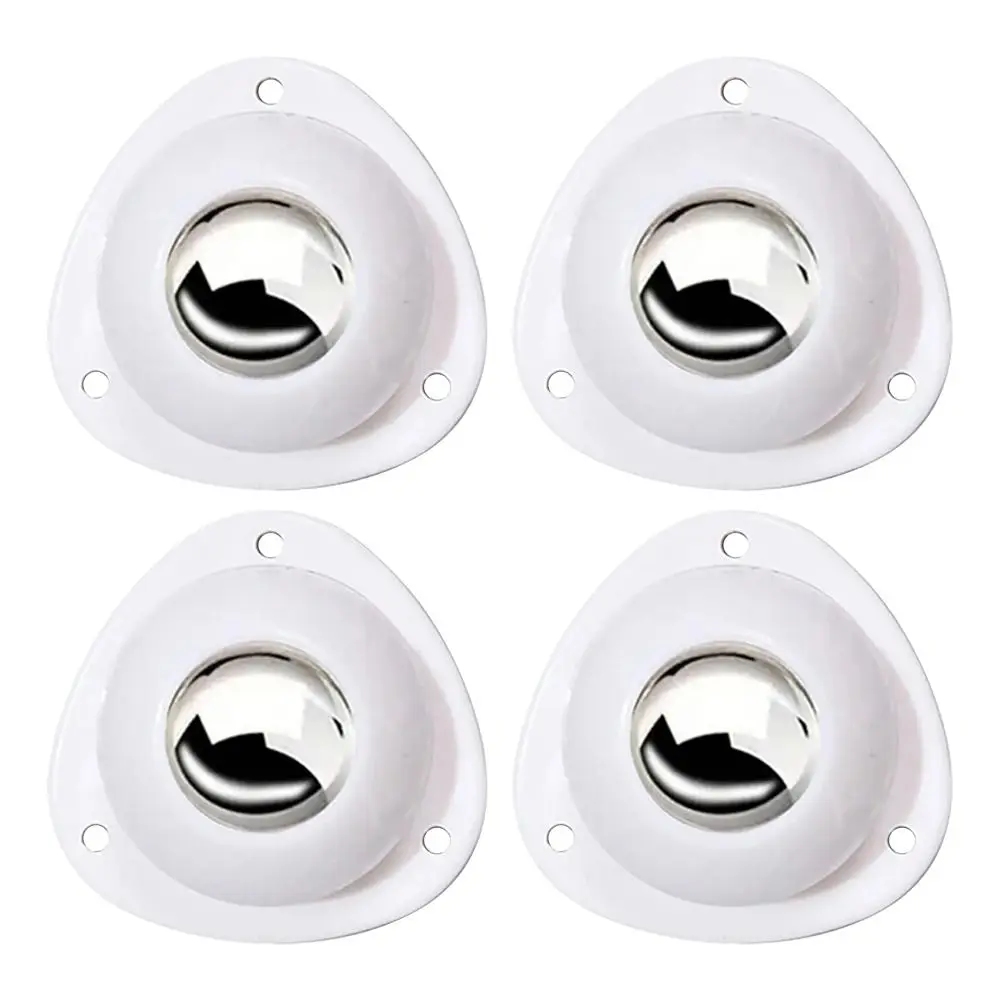4Pcs/set Self Adhesive Caster Wheel 360 Swivel Mini Mute Furniture Casters Plastic Heavy Duty Moving Rolling Pulley