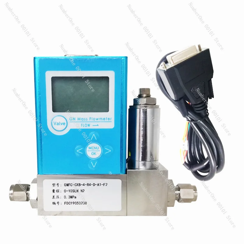 High precision gas mass flowmeter controller nitrogen compressed air oxygen argon small flow monitoring control