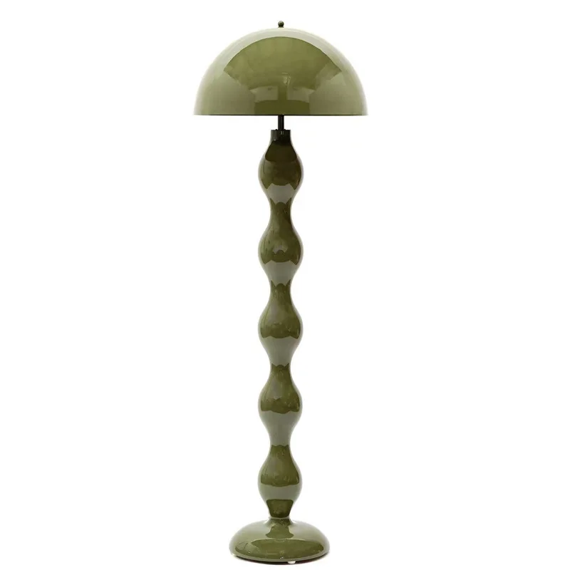 

Medieval mushroom floor lamp Nordic simple cream style living room next to the sofa exhibition hall designer ornaments lamps