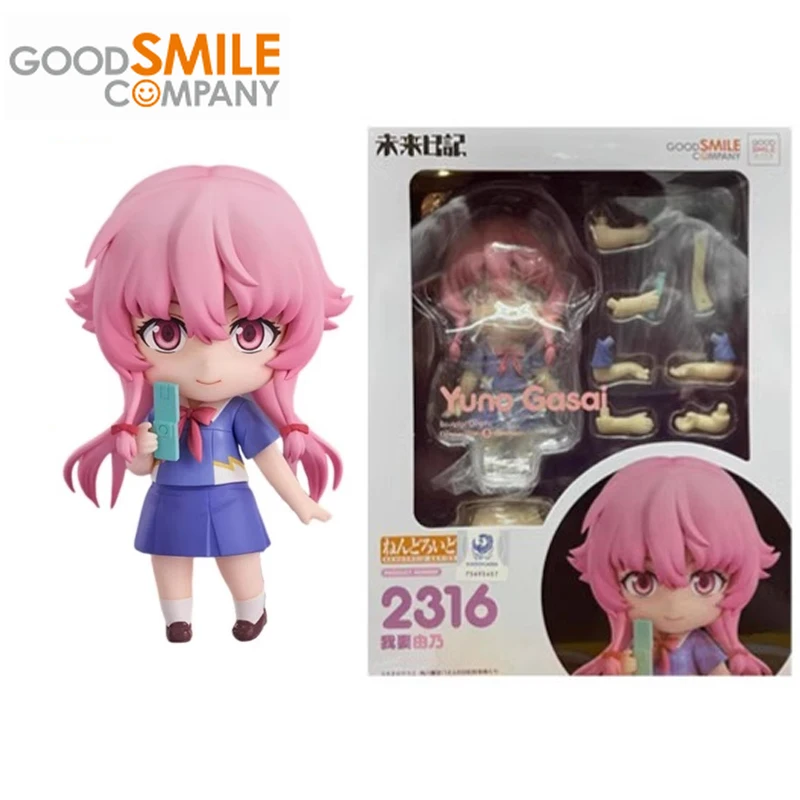 ابتسامة جيدة حقيقية Nendoroid Mirai Nikki POP UP PARADE Limited Ver. ألعاب شخصيات الأكشن يونو غاساي 2316 هدية قابلة للجمع للأطفال