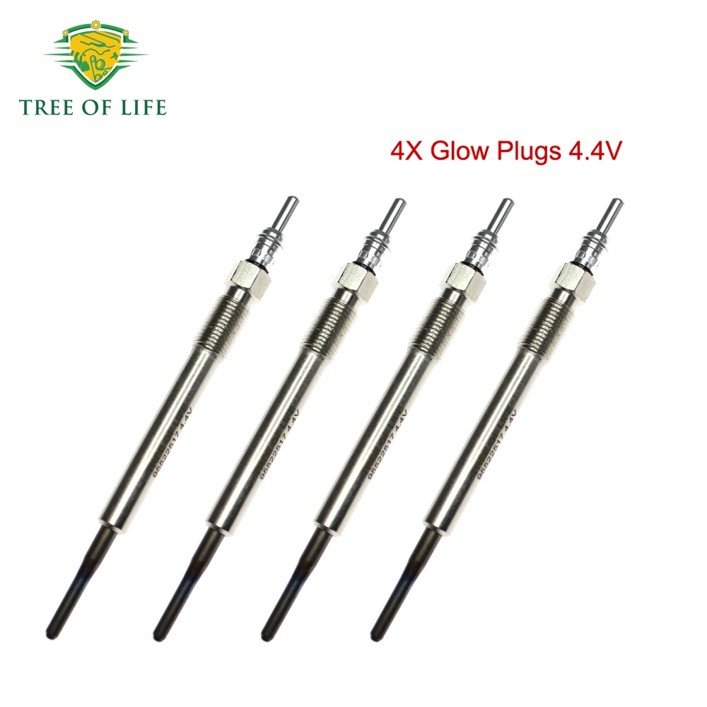 4X Glow Plugs 4.4V … - image