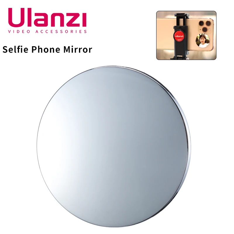 Ulanzi Vlog Mirror Portable phone lens Mini Mirror Booster Selfie Stick Accessories