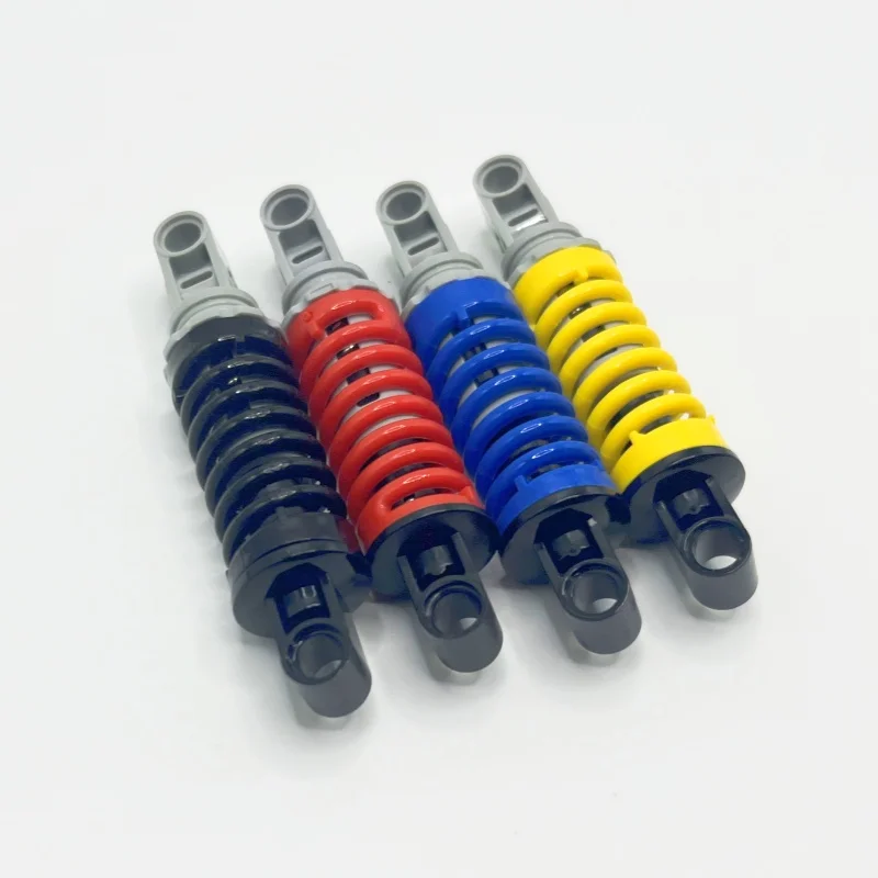 4PCS 79717 79717c01 Shock Absorber 9L SP3 Brick Collection Bulk Modular GBC Toy For Technical MOC DIY Building Block Compatible