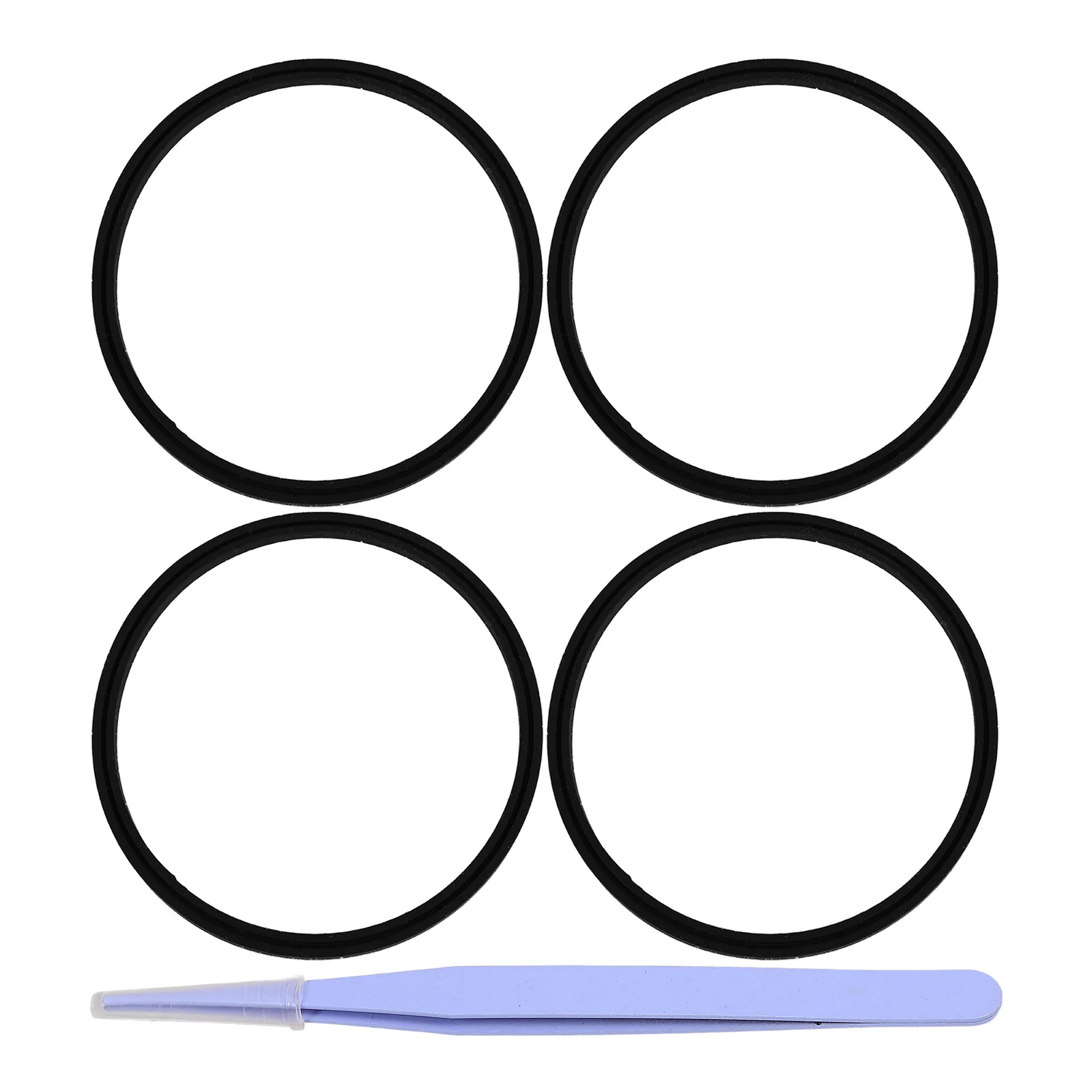 

1Set Bottle Lid Silicone Seal Ring Elastic Sealing Gasket for Insulated Bottles Tumbler Gasket Replacement Rings