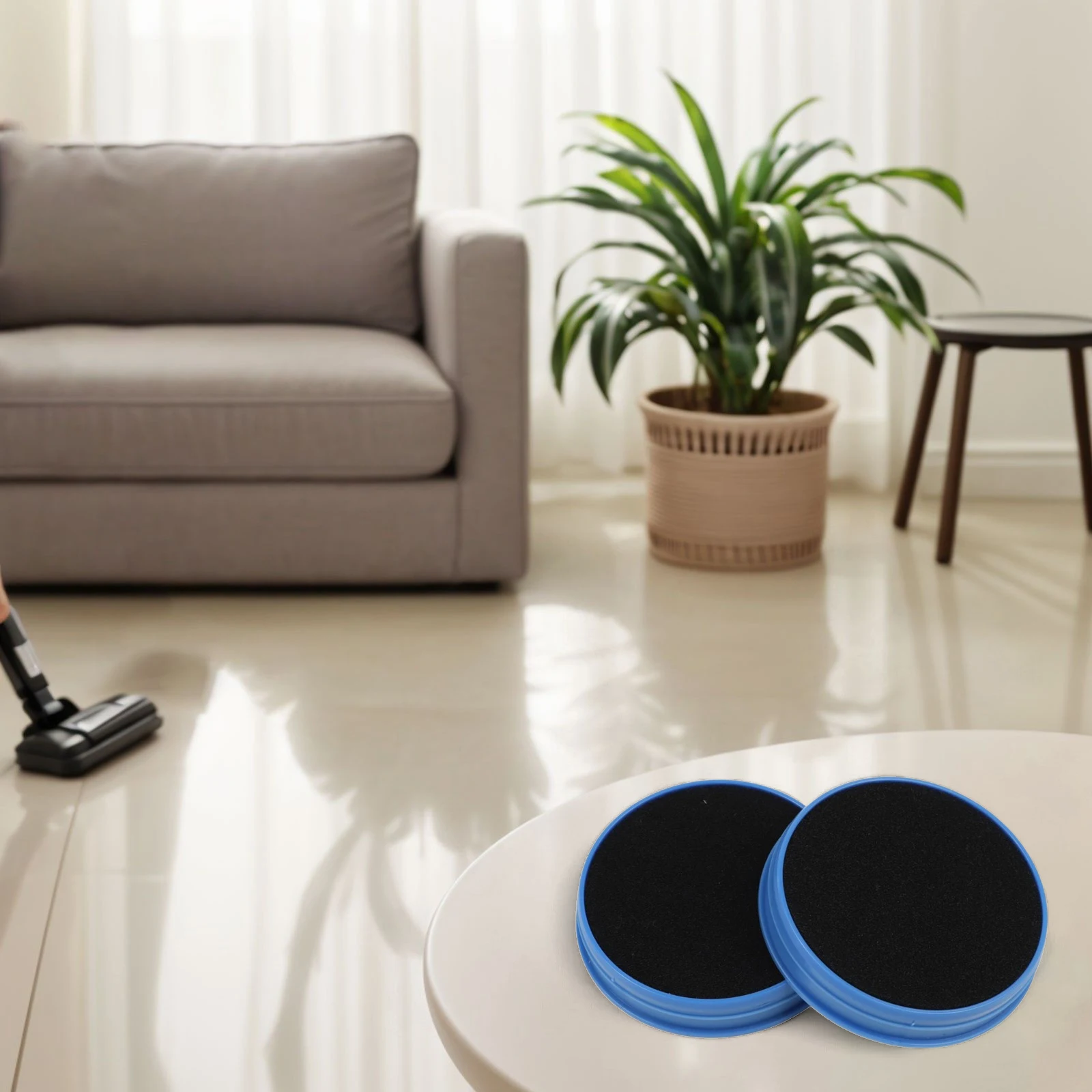 AEG 시리즈 70006000 무선 진공 청소기용 교체 필터 2개의 사전 필터 또는 효과적인 청소를 위한 미세 먼지 필터 2개