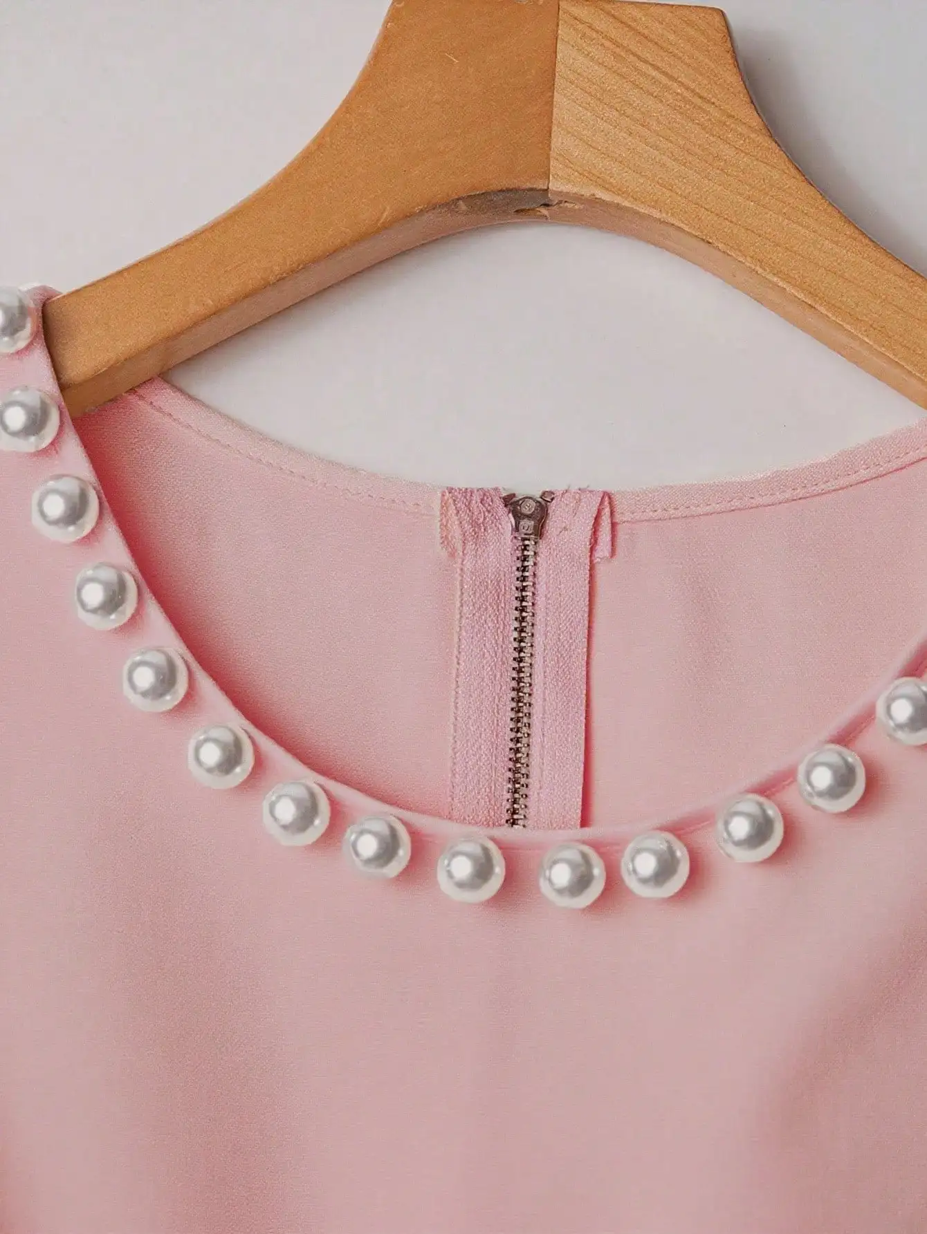 프랑스 고급 시크 3D 비즈 장식 민소매 탑 레이어드 와이드 레그 팬츠 여름 투피스 정장 여성용 S