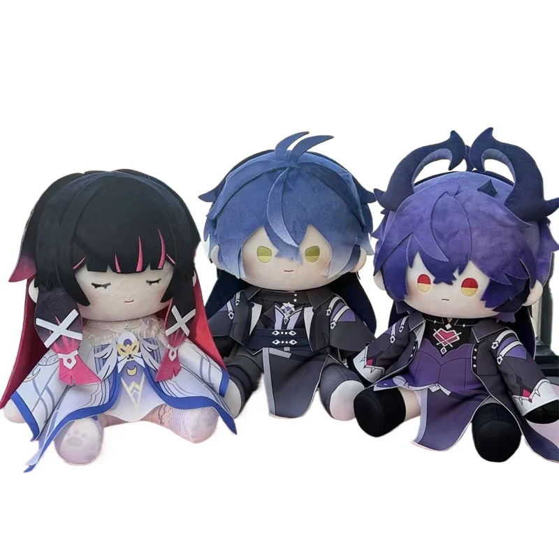 

Мягкая хлопковая кукла-фигурка 40 см по аниме-игре Genshin Impact, персонаж Флинс, кавайная, для косплея, в мультяшном стиле, с одеждой, сидячая, подарок для фанатов