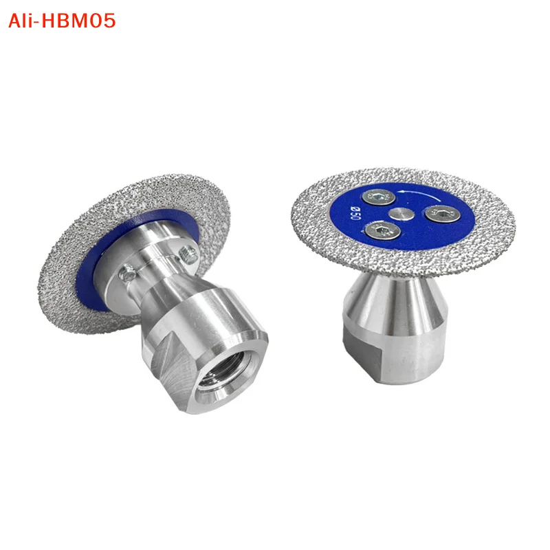 (HB05)M14 Diamond Saw Blade With Removable Flange Turbo Cutting Disc For Granite Marble Ceramic Concrete Grinding Carving view 5