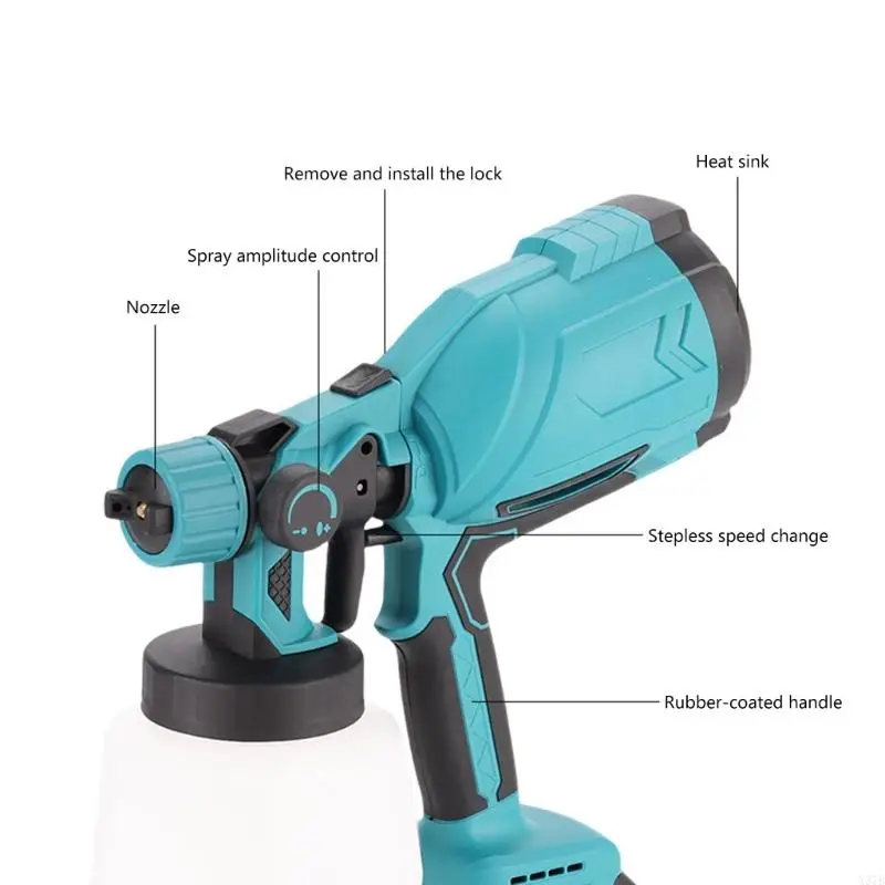 Acessório compacto pulverizador elétrica 220V para obter resultados precisos e consistentes