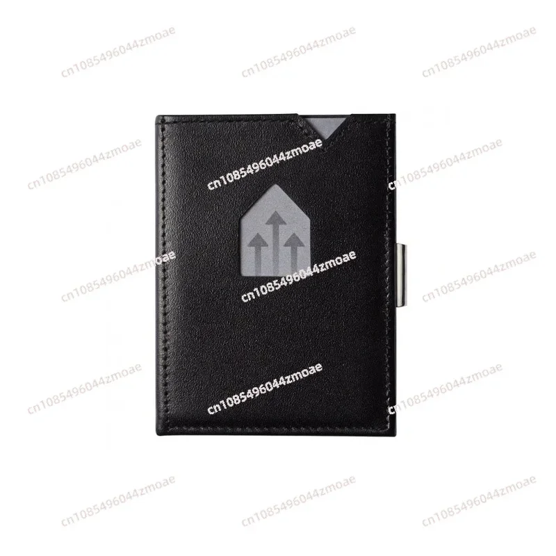 Exentri Wallet card holder, anti-theft brush, wallet shielding, RFID cowhide anti-theft brush, demagnetized NFC card holder