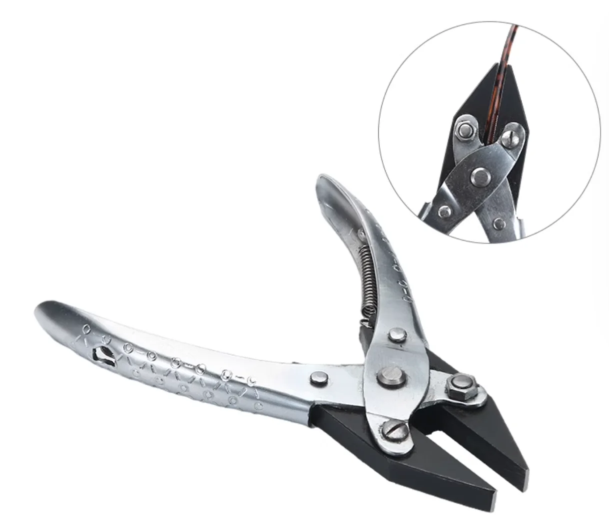 Szczypce płaskie Narzędzie do regulacji i naprawy okularów Szczypce płaskie Szczypce płaskie z bezszwowym szczelinem nr A3110