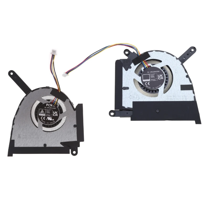 

Replacement Laptop Cooling Fan 5V 4pin 4-wires Radiator for ASUS TUF F15 Dropship