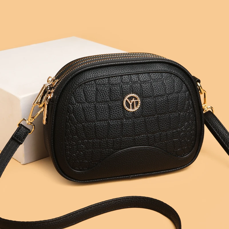 

Новые роскошные маленькие сумки на плечо с текстурой крокодила для женщин, кошелек для телефона для отдыха, стильный и легкий дизайнерский кошелек с несколькими карманами