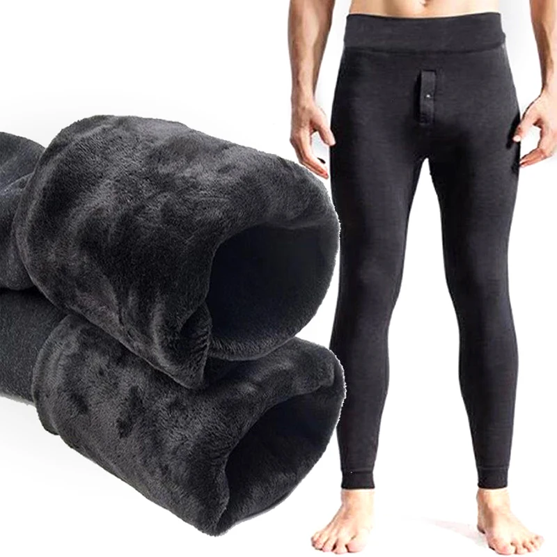 100% Merino Wool Long Johns thermal Underwear Pants Men\'s Baselayer Man Merino Wool Bottom Thermal Warm