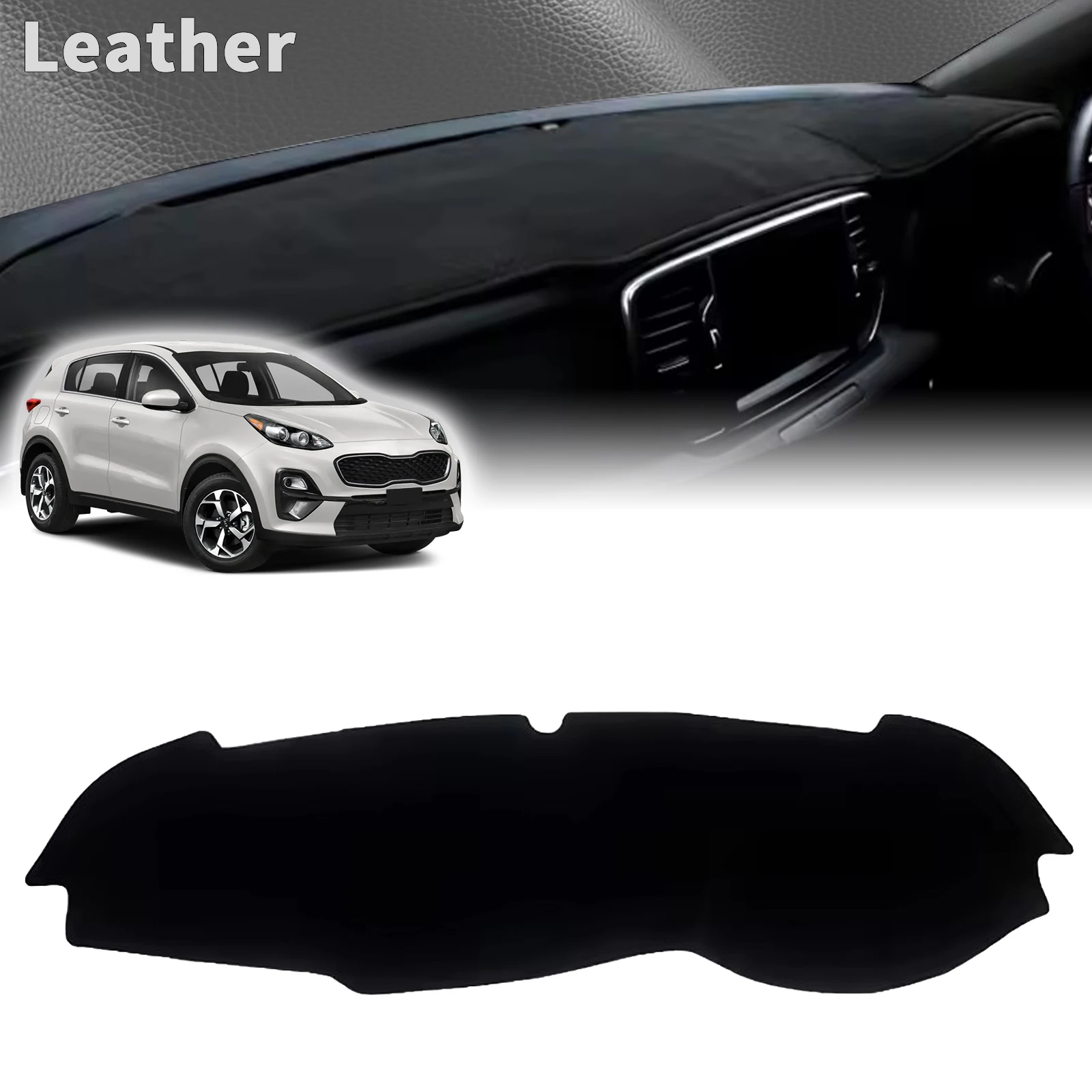 for Kia Sportage 2016 2017 2018 2019 2020 Car Dashboard Cover Dashmat Non‑Slip Protective Dash Mat Pad Auto Accessories view 5