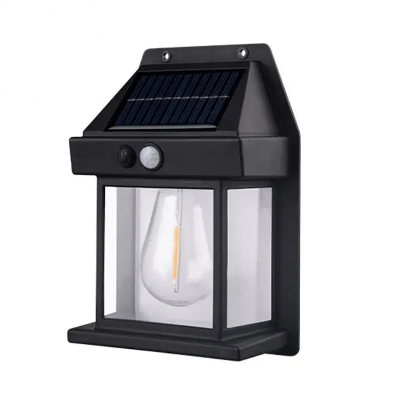 

Outdoor Solar Lamp Waterproof Solar Charging Infrared Sensing 3 Working Modes Outdoor Lighting Garden Decoration Light