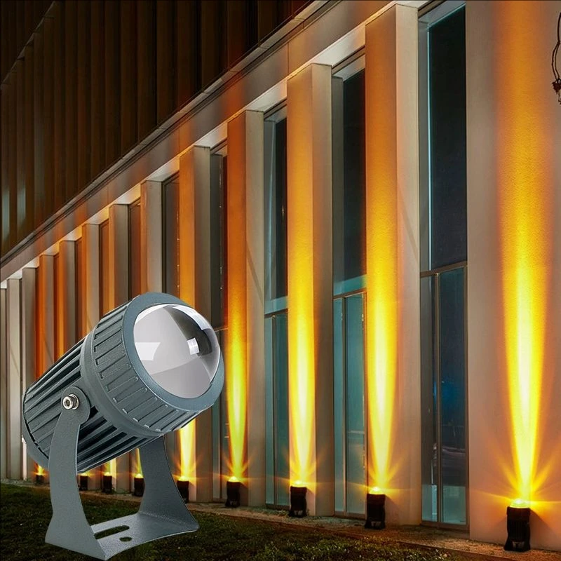 

AC220VDC12V Красный Зеленый Синий RGB Прожекторы IP65 Водонепроницаемый луч света 9 Вт 20 Вт Наружные светодиодные настенные прожекторы Ландшафтное освещение