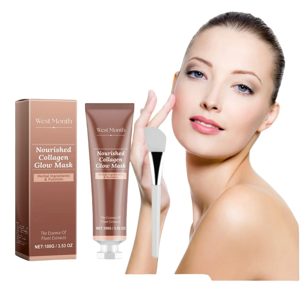 

Collagen Peeling Mask Peeling Frozen Mask Facial Skin Care Brightening Skin Moisturizing Hydrating and Reducing Facial Fine Line