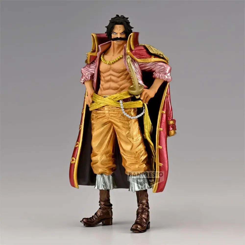 In Stock Original BANDAI Banpresto ONE PIECE KOA Gol D Roger PVC Anime Figures Action Figure Model Toys Christmas Gifts