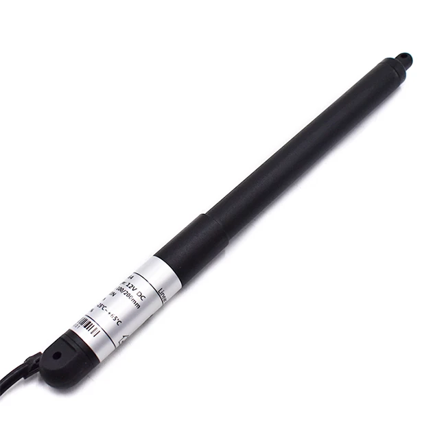 Mini IP66 Linear Actuator Hall Sensor Tubular Electric Actuator W/ Bracket for 200mm Stroke Robot Permanent Magnet