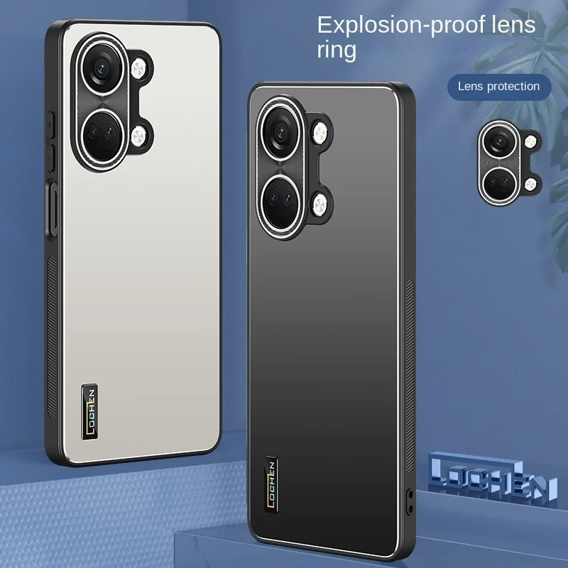 

Case For Oneplus Nord 3 Phone Case Slim Anti Scratch Aluminum Alloy Matte TPU Cover Protective Case For One Plus Ace 2 V2 Nord 3
