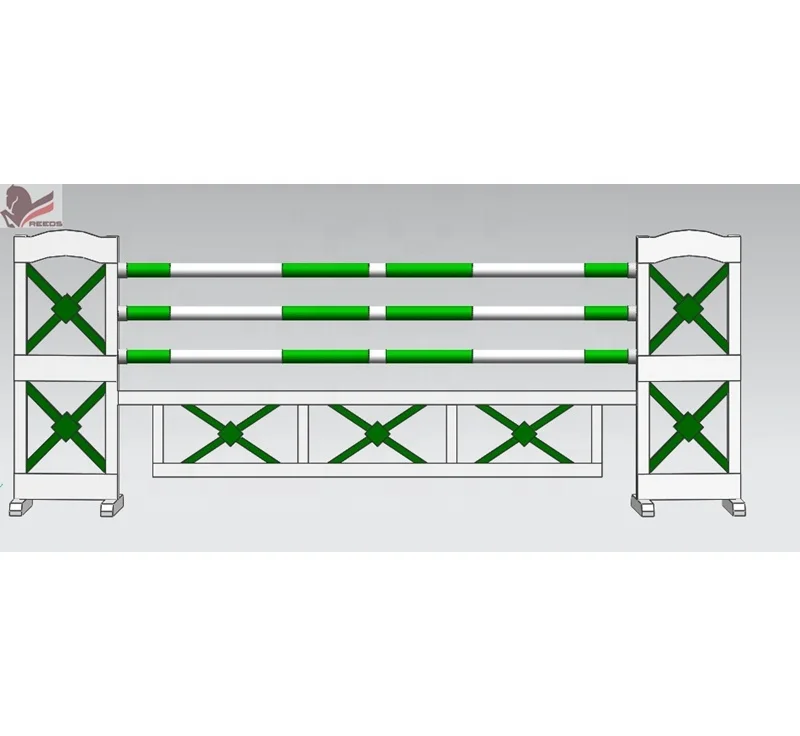 Horse Show Jumping Wing Aluminum Obstacles Stands Side Standings High-Standard