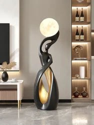 Art Floor Ornament, Sofa Decorative Lamp, High-end Atmosphere Home Decorations  fairy garden miniatures  living room decoration